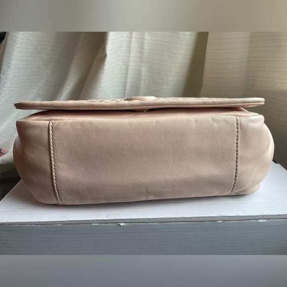 Tory Burch Quilted Chain-Handle Shoulder Bag in Pale Pink - Picture 9 of 16